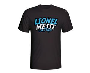 Lionel Messi Comic Book T-shirt (black)