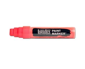 Liquitex Paint Marker Wide 15mm Nib - Fluoro Red