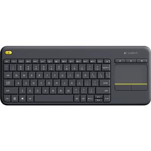 Logitech K400 Plus Wireless Touch Keyboard (Black)