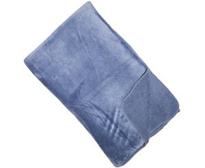 Malini Cosy Throw Blue 150 x 200cm