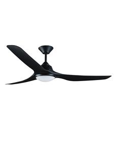 Mariner 142cm 3 Blade Fan and LED Light in Black