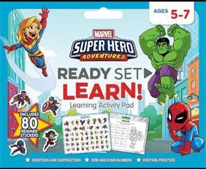 Marvel Super Hero Adventures  Ready Set Learn! Activity Pad