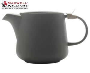 Maxwell & Williams 600ml Tint Teapot w Lid & Removable Infuser Tea Pot Charcoal