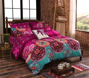 Medit Quilt/Doona/Duvet Cover Set (Queen/King/Super King Size Bed)