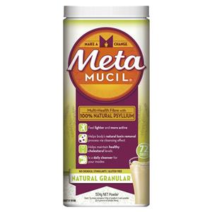 Metamucil Fibre Supplement Regular 72 Dose 504g