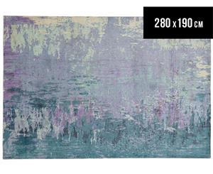 Monet 280 x 190cm Rug - Violet/Blue