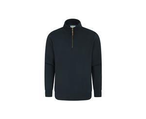 Mountain Warehouse Mens Zip Neck Top Fleece - Navy