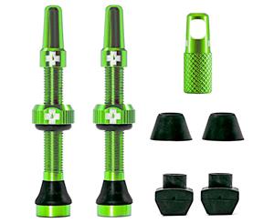 Muc-Off Tubeless Presta Valve Kit 44mm Green