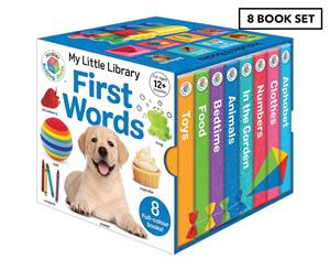 My Little Library Cube Baby First Words (2019 Edition) Board Book 8-Pack