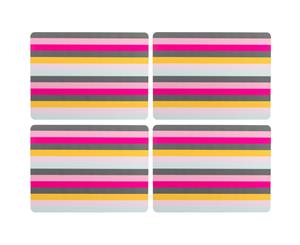 Navigate Gardenia Set of 4 Placemats Stripe