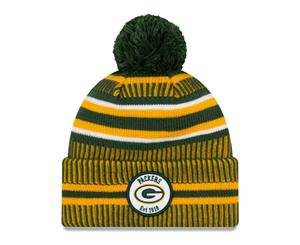 New Era Sideline Home Kids Youth Beanie Green Bay Packers - Youth - Multi