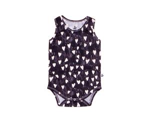 Noe & Zoe Squares Print Bodysuit