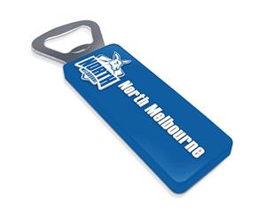 North Melbourne Kangaroos AFL Magnetic Rubber Bottle Opener