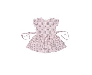 Oobi Girls' Asher Pink Polkadot Dress