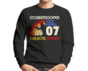 Original Stormtrooper Retro 70s Men's Sweatshirt - Black