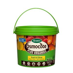 Osmocote Plus Organics 1.5kg Fruit And Citrus Fertiliser