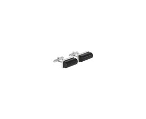 Oxford CUFFLINKS ONYX/SLVR MENS ACCESSORIES