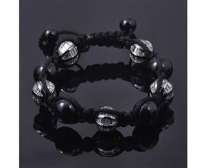 PREMIUM DISCO BALL Bracelet - FIVE CUT - Black