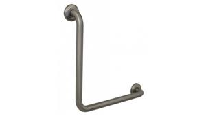 Parisi Envy 90-Degree Weight Bearing Assistance Grab Rail for Ambulant Accessible Bathrooms - 45x45cm