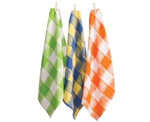 Pineapple Tea Towels - Set of 12 (4 of Each Colour)