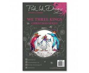 Pink Ink Designs - A5 Clear Stamp - We Three Kings