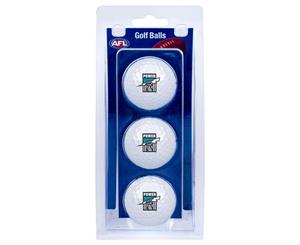 Port Adelaide Golf Balls - 3Pk