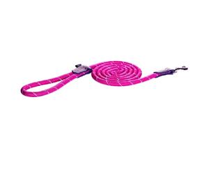 Rogz Rope Dog Lead Pink