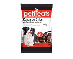 Roo Chips Dog Treats (150g) Kangaroo Australian Pet Treats