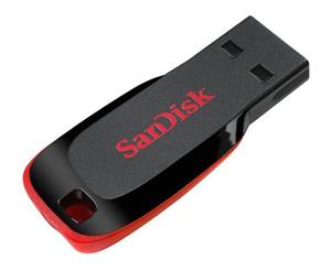 SanDisk 64GB Cruzer Blade USB 2.0 Flash Drive