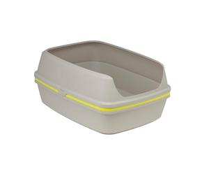 Scoopfree Cat Litter Box Moderna Lift-to-Sift Grey Jumbo