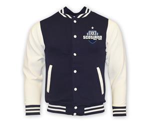 Scotland College Baseball Jacket (navy)