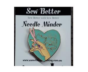 Sew Better Cross Stitch Embroidery Needle Minder Keeper CRAFTY BI.CH