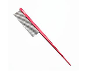 Shernbao Professional Pet Tail Comb [Red]