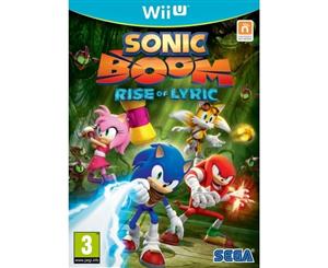 Sonic Boom Rise Of Lyric Wii U Game