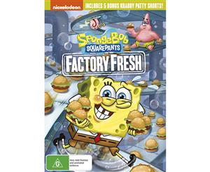 SpongeBob Squarepants Factory Fresh DVD Region 4