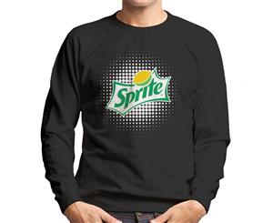 Sprite Double Lemon Logo Men's Sweatshirt - Black