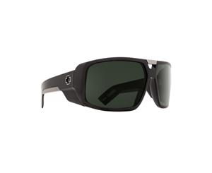 Spy Touring Soft Matte Black Happy Grey/Green Lens Sunglasses