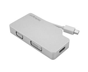 StarTech 3-in-1 Video Converter - mDP to VGA DVI or HDMI - UHD 4K