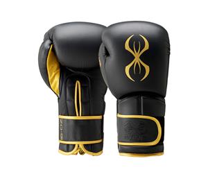 Sting Viper Training Boxing Glove (V) Black & Gold