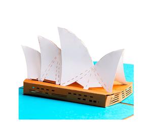 Sydney Opera House 3D Pop up Greeting Card