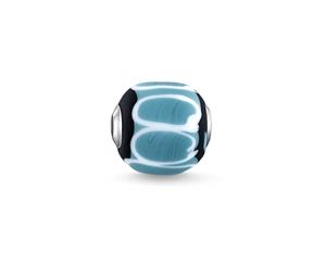 THOMAS SABO Bead &quotGlass Bead Turquoise Black White"