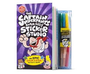 The Captain Underpants Super-Silly Sticker Studio  Klutz Series