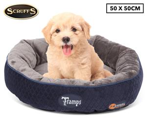 Tramps 50cm Thermal Ring Pet Bed - Navy