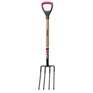 Trojan D Handle Timber Garden Fork