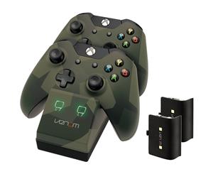 Venom Twin Dock Charging Station Camo Edition Xbox One