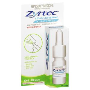 Zyrtec Levocabastine Nasal Spray 10mL