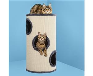 i.Pet Cat Tree Trees Scratching Post Scratcher Tower Condo House Furniture Wood 70cm