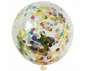 90cm Confetti Colorful Giant Jumbo Balloon Latex Balloons Large Circular Birthday Wedding Party