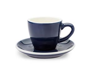 ACF Cup & Saucer 6 Set - 6Oz - Midnight