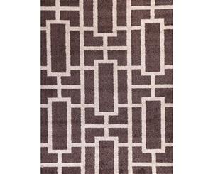 ADINA EDGE BROWN RUG